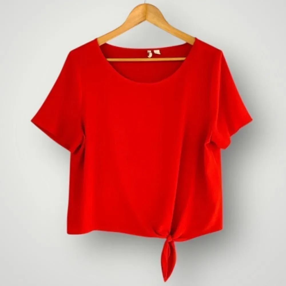 🎉5 for $45🎉 Cato top blouse shirt size s red
